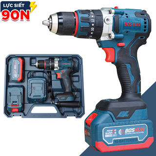 Bộ 2 pin 10 Cell + tặng bộ khoan vít 32 món